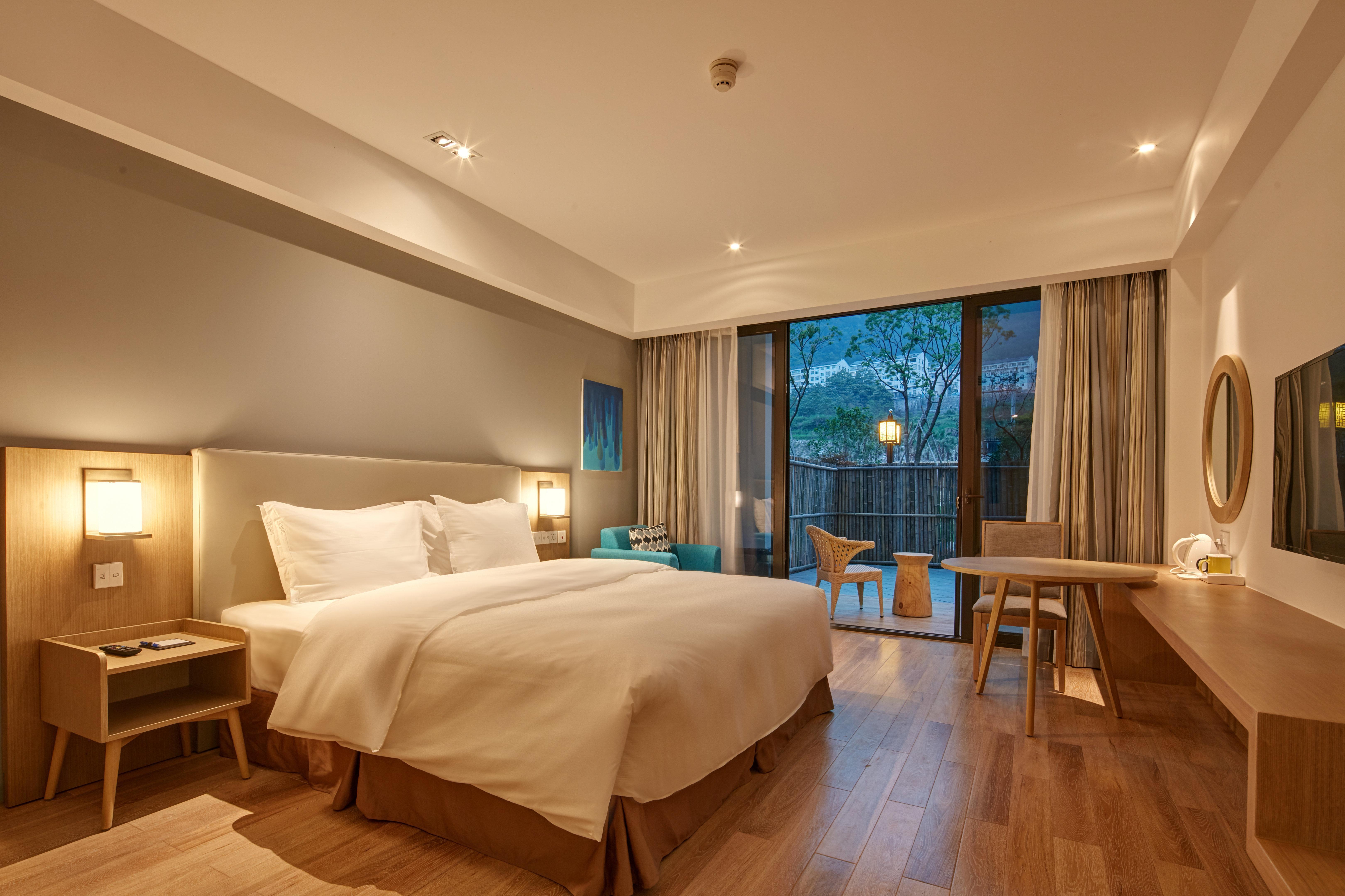 Holiday Inn Express Zhejiang Qianxia Lake By Ihg Qingtian Exterior foto
